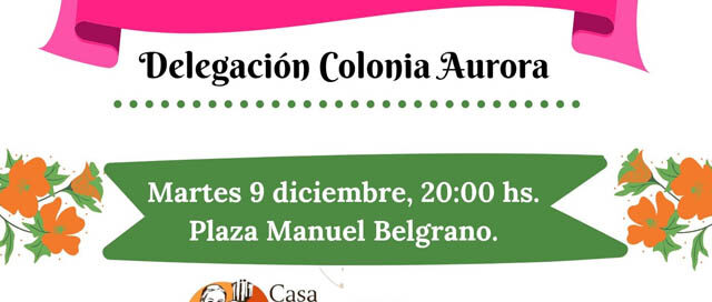 AURORA: Cierre de actividades de la Casa de la Mujer en la Plaza Manuel Belgrano