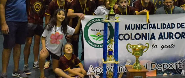 AURORA: AuroClima se consagró campeón municipal de futsal 2025