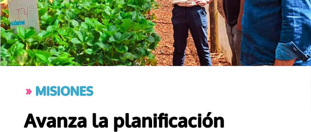 Avanza la planificación productiva de cara a la campaña 2026