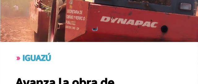 Avanza la obra de empedrado con mejoras en la infraestructura barrial